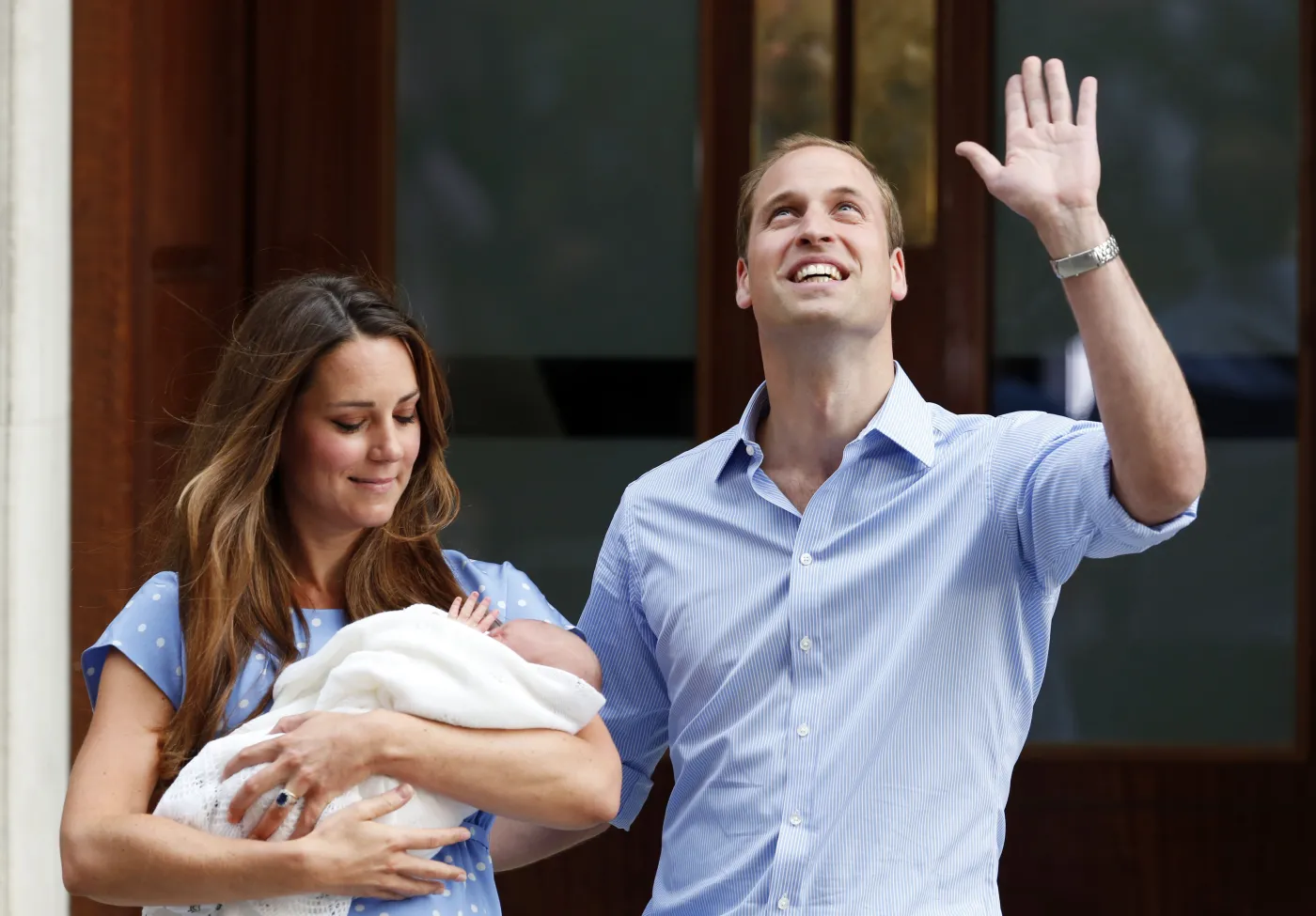 PIERWSZE ZDJĘCIA dziecka księżnej Kate i księcia Williama