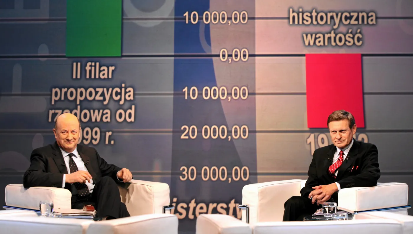 Debata Rostowski - Balcerowicz na temat OFE