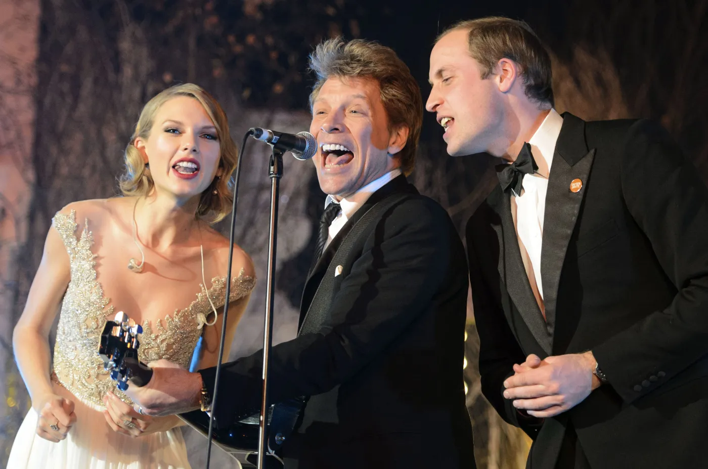 Książę William śpiewa z Jonem Bon Jovi