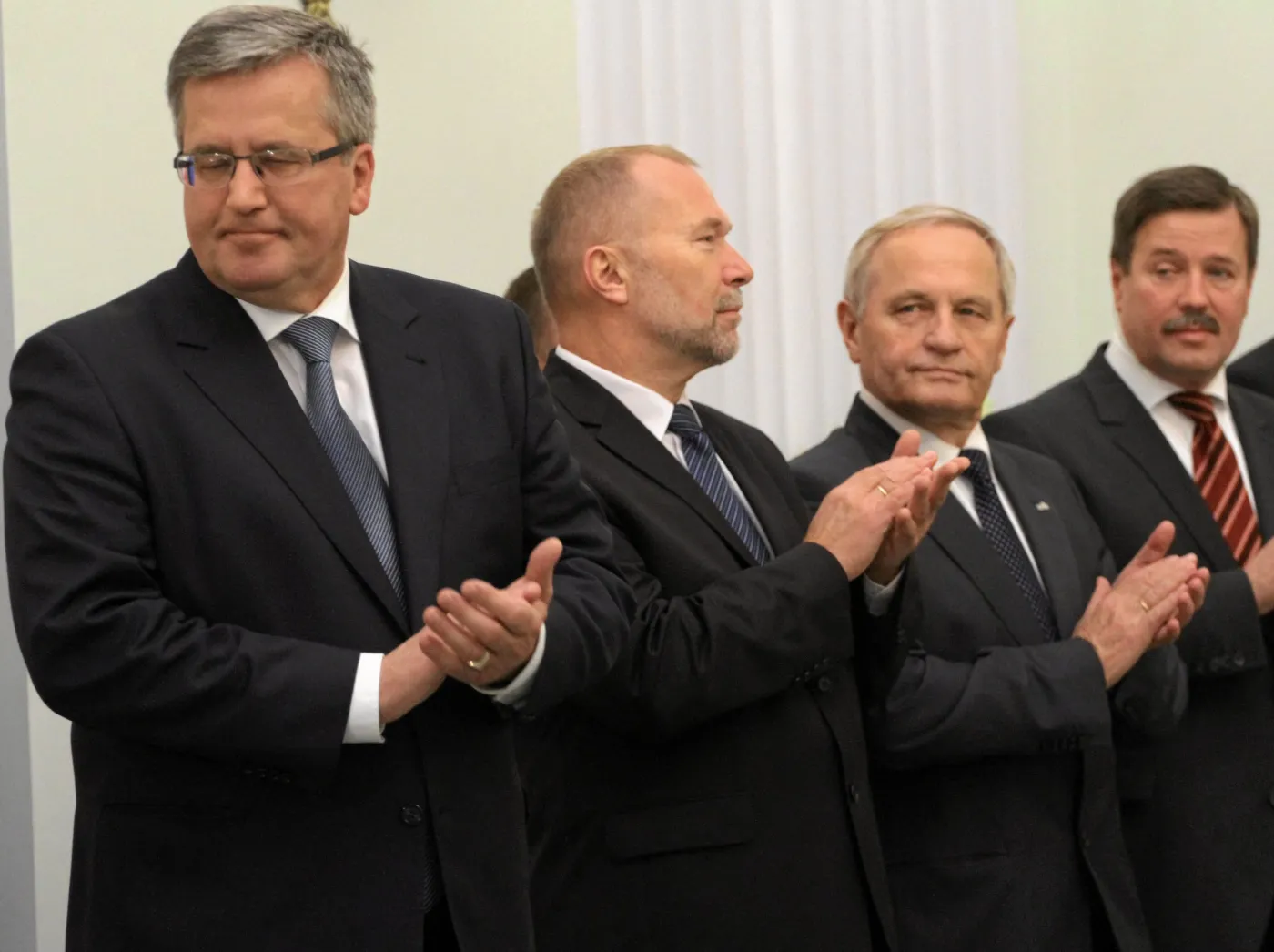 Bronisław Komorowski w Pałacu Prezydenckim