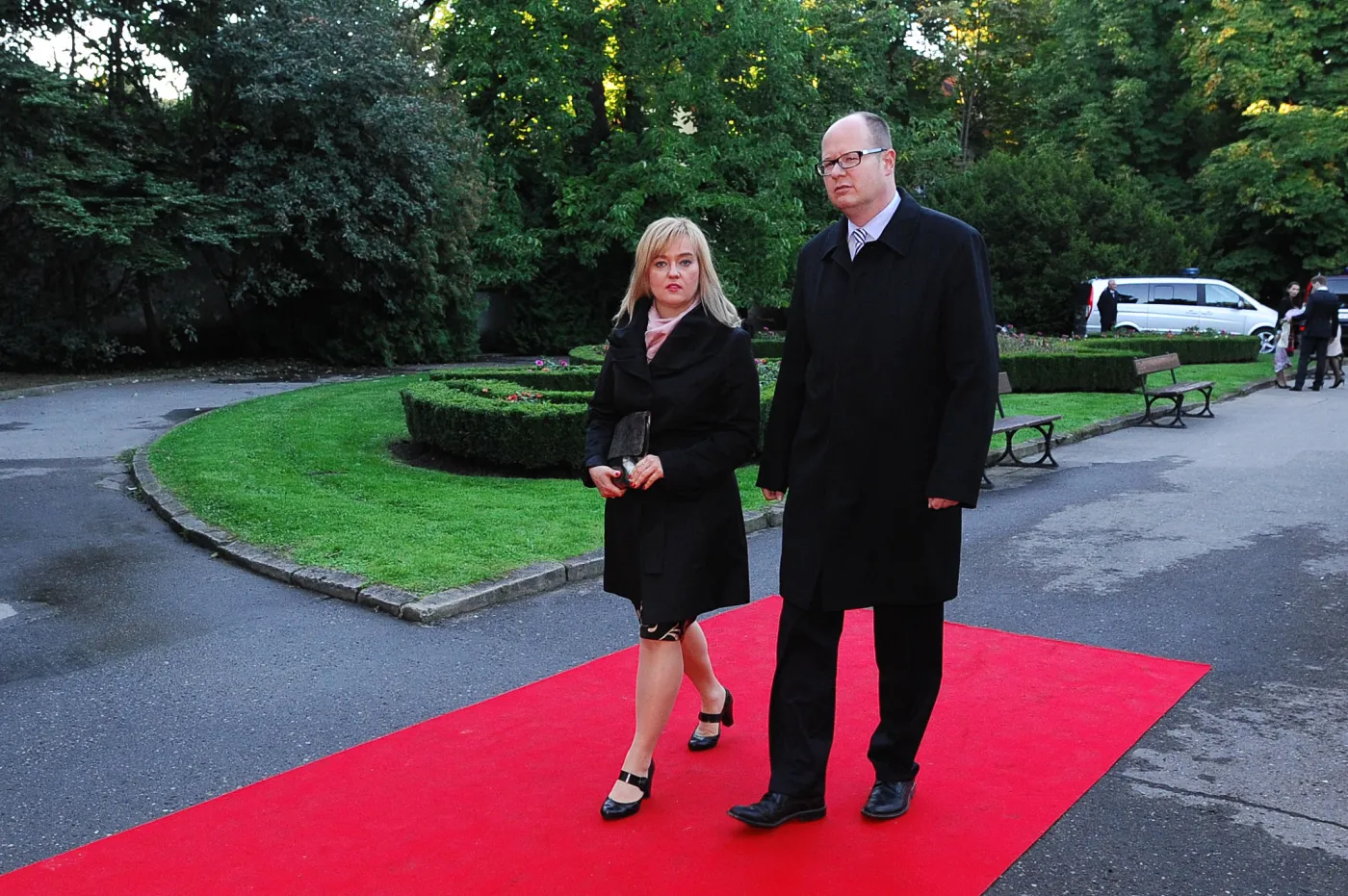 Paweł Adamowicz na urodzinach Lecha Wałęsy