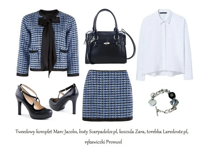 Tweed - ciepły, stylowy, idealny na jesień. STYLIZACJE
