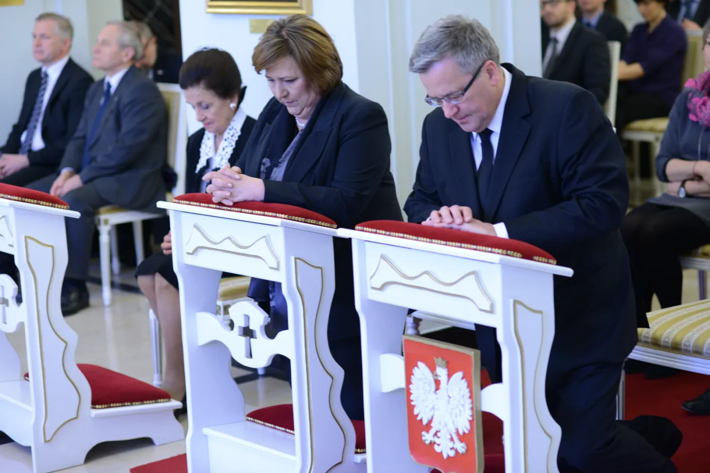 Anna i Bronisław Komorowscy