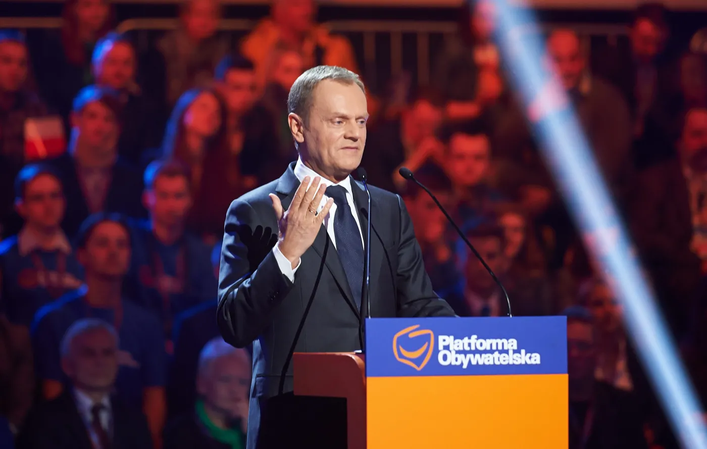 Lider PO, premier Donald Tusk