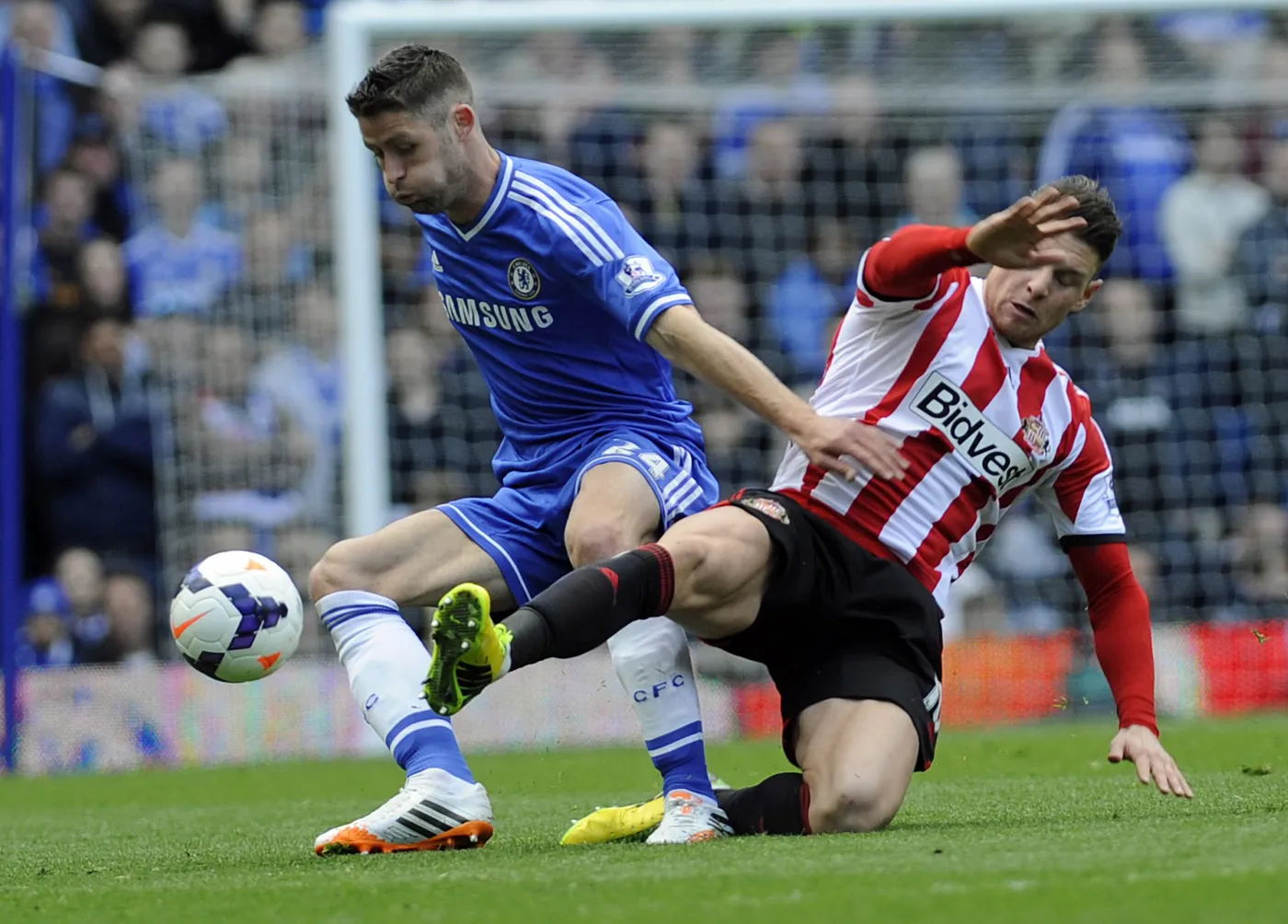 Connor Wickham i Gary Cahill
