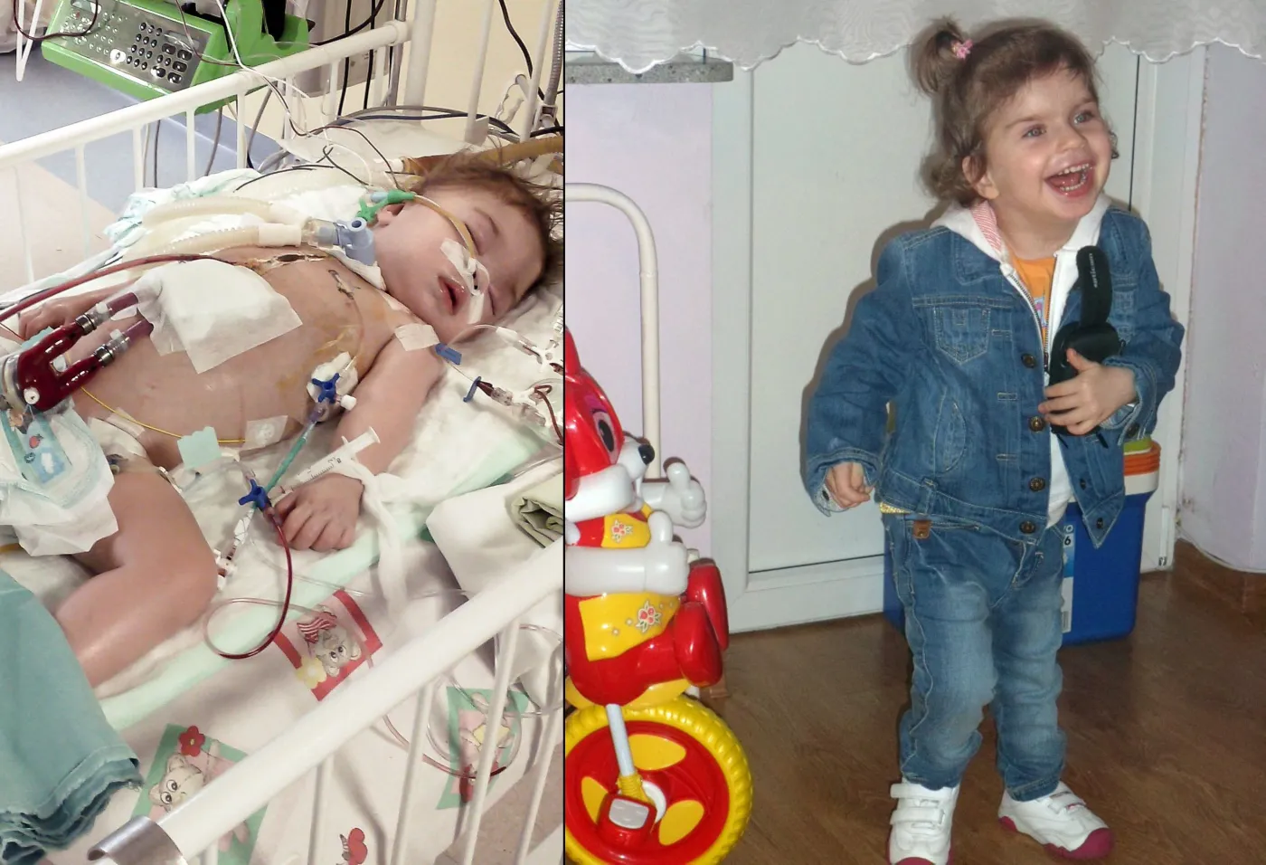 Zuzia, której chore serduszko wyleczono dzięki pomocy Fundacji Radia ZET