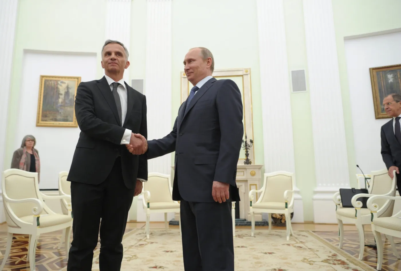 Szef OBWE i Władimir Putin