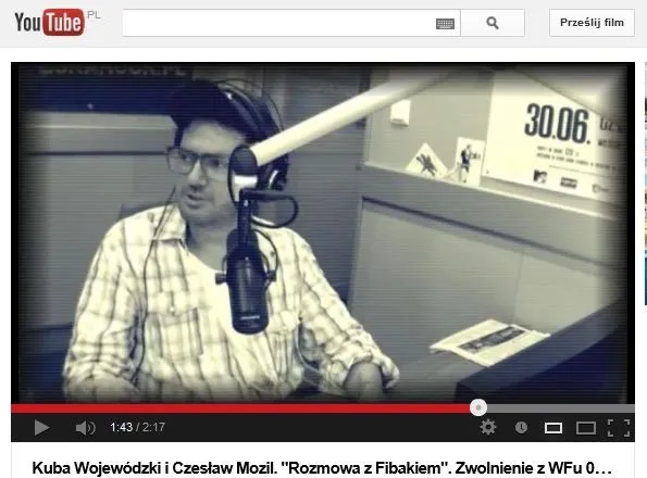 Kuba Wojewódzki w Eska Rock