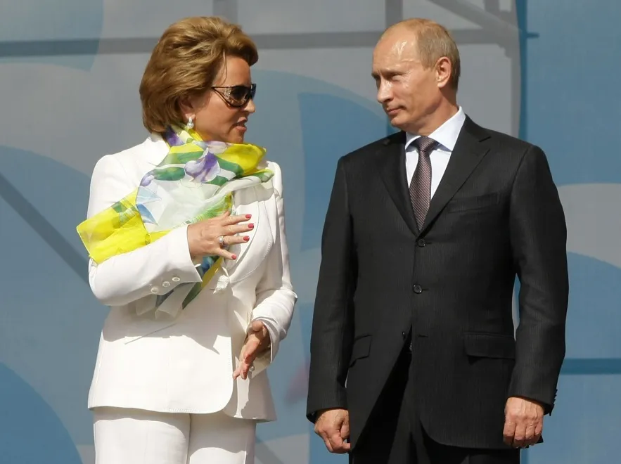 Walentina Matwijenko; Władmir Putin
