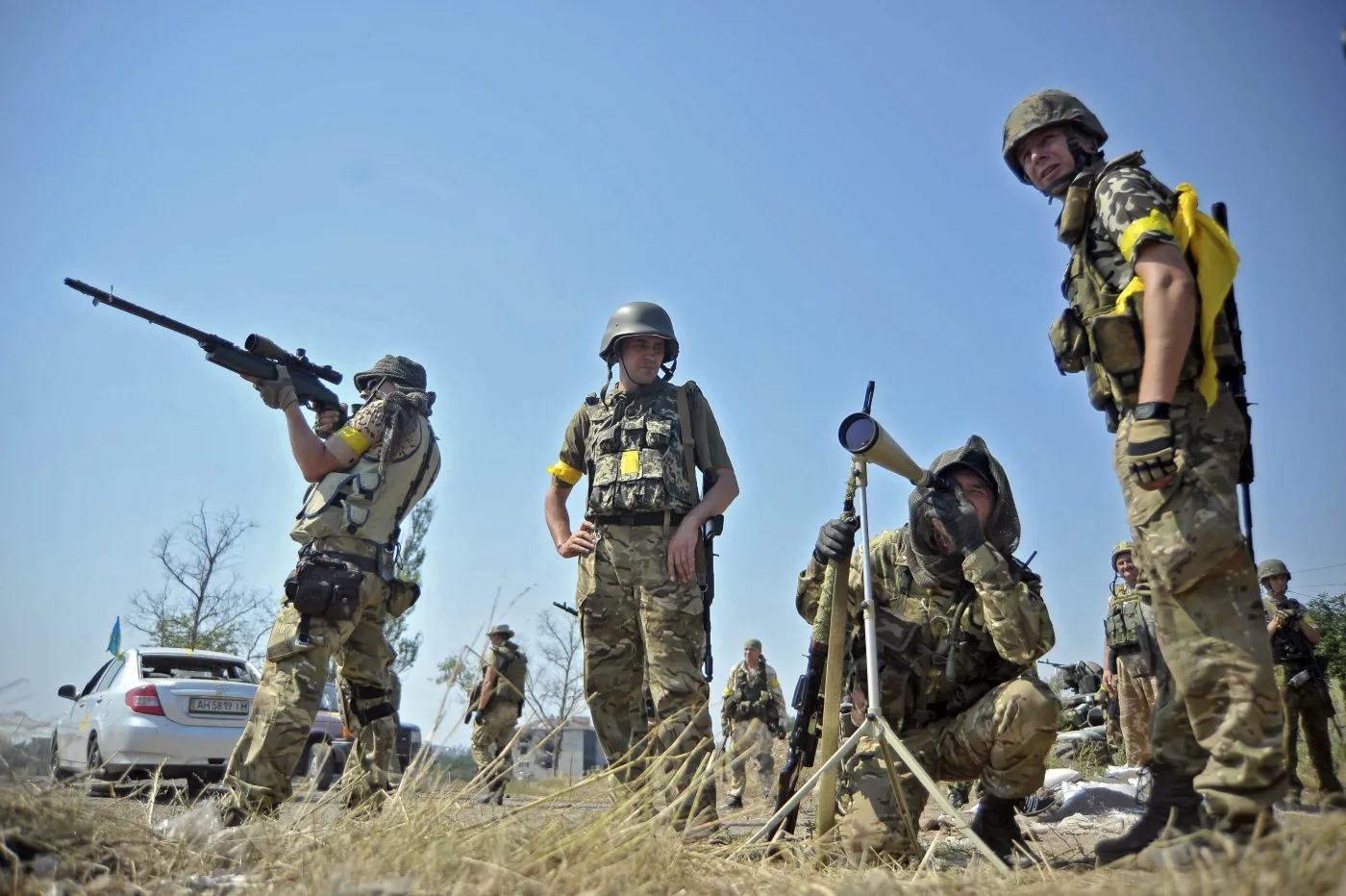 Żołnierze batalionu Donbas