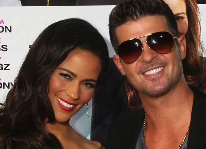 Paula Patton i Robin Thicke