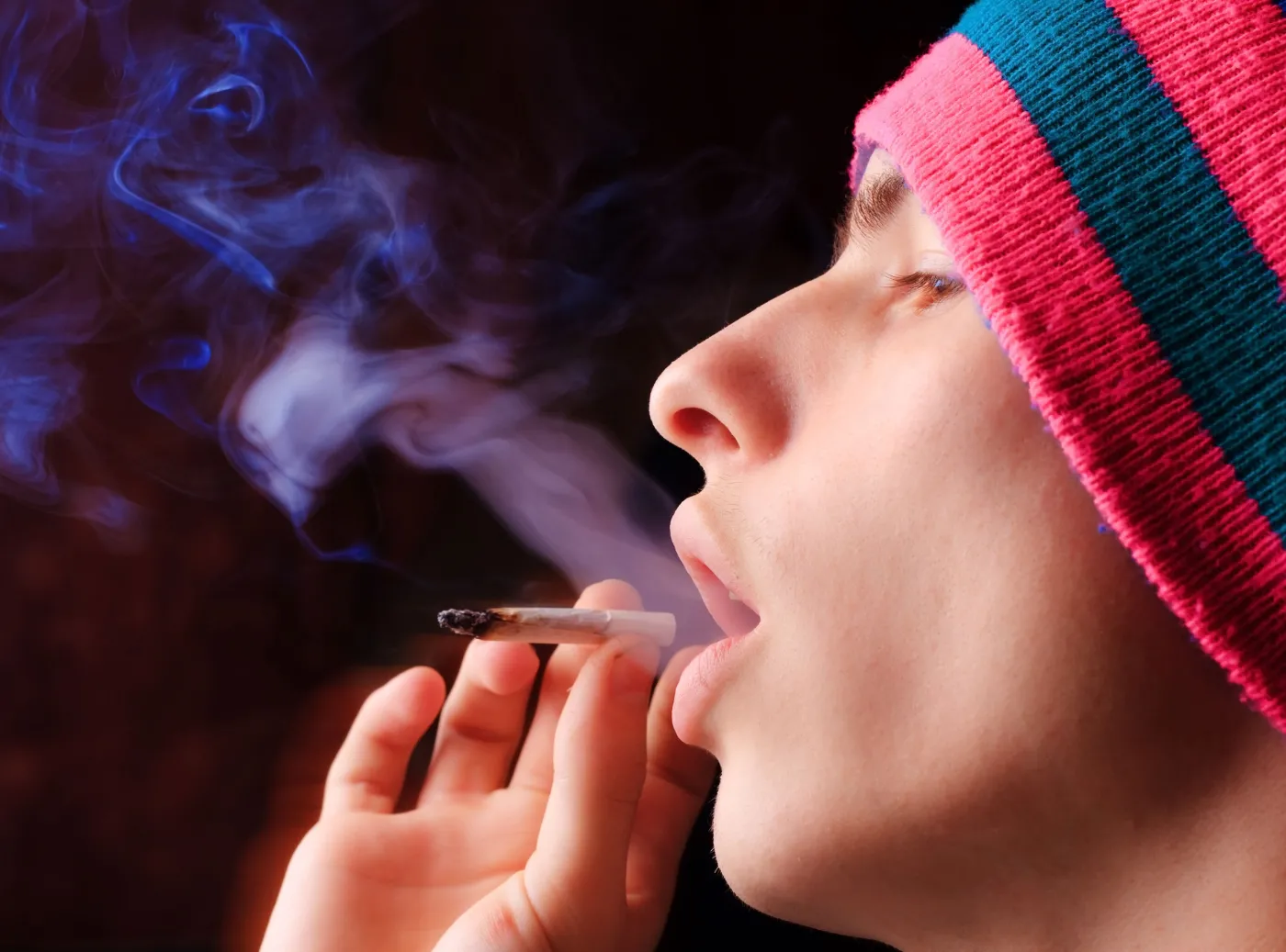 marihuana konopie dym palenie