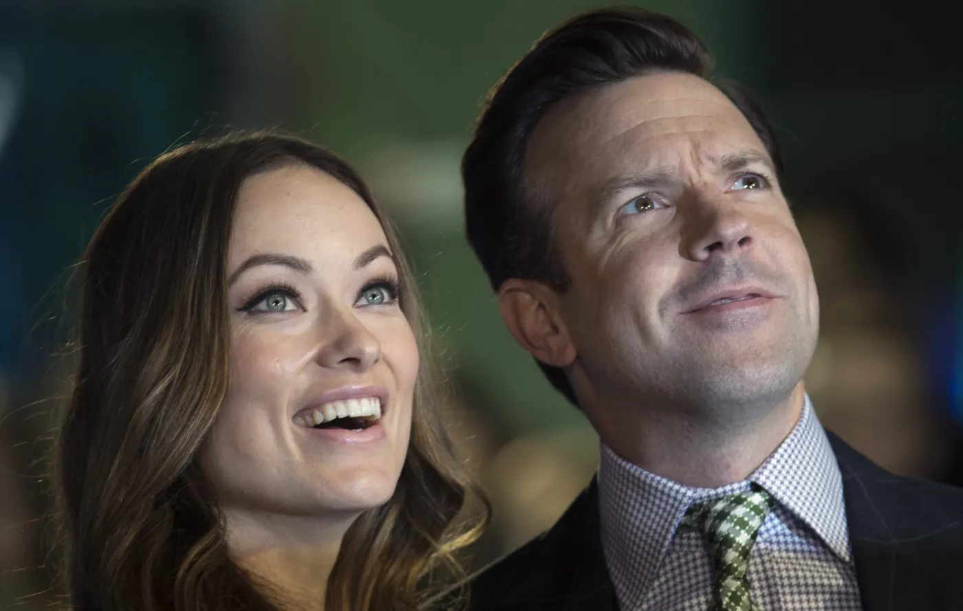 Jason Sudeikis z żoną Olivią Wilde