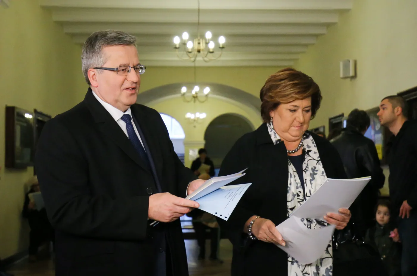 Bronisław i Anna Komorowscy