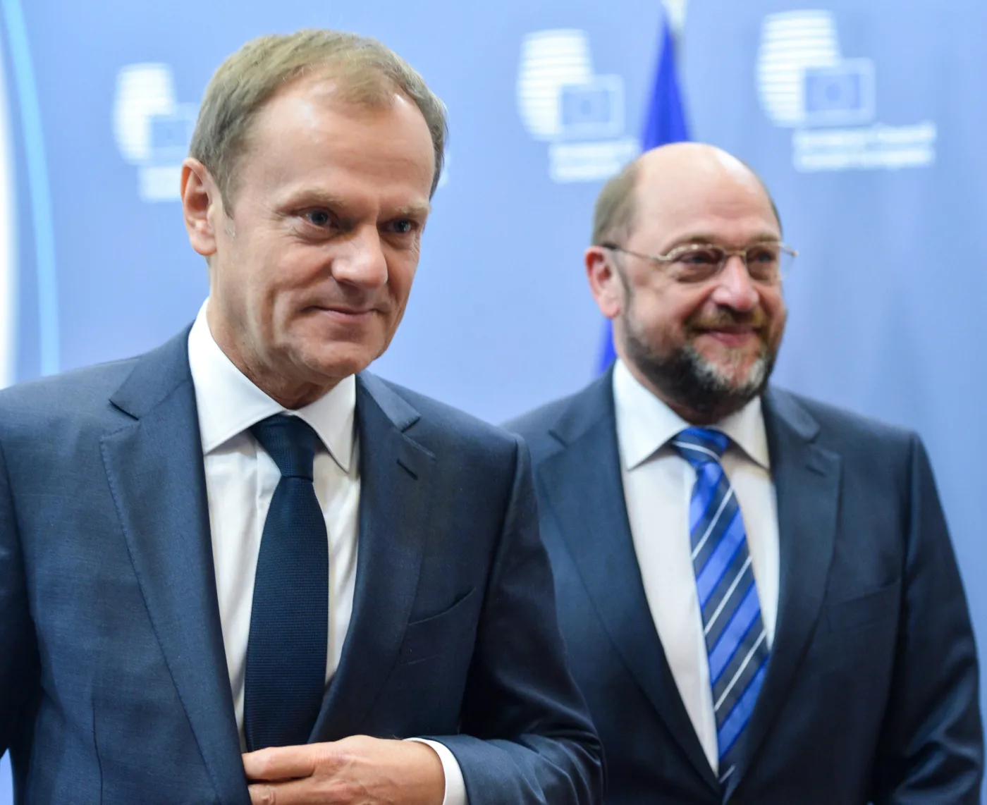Donald Tusk i Martin Schulz