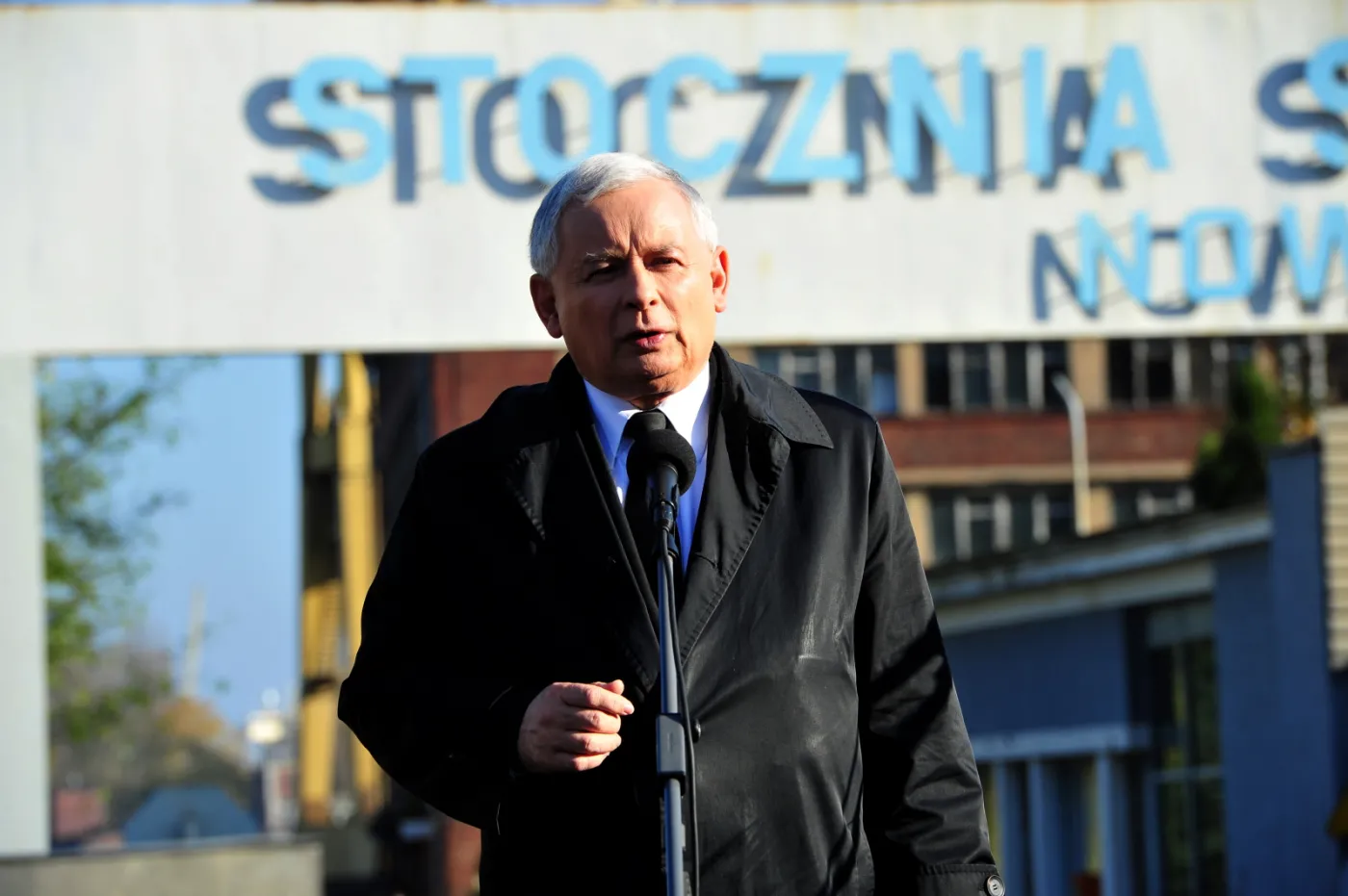 Prezes PiS Jarosław Kaczyński 