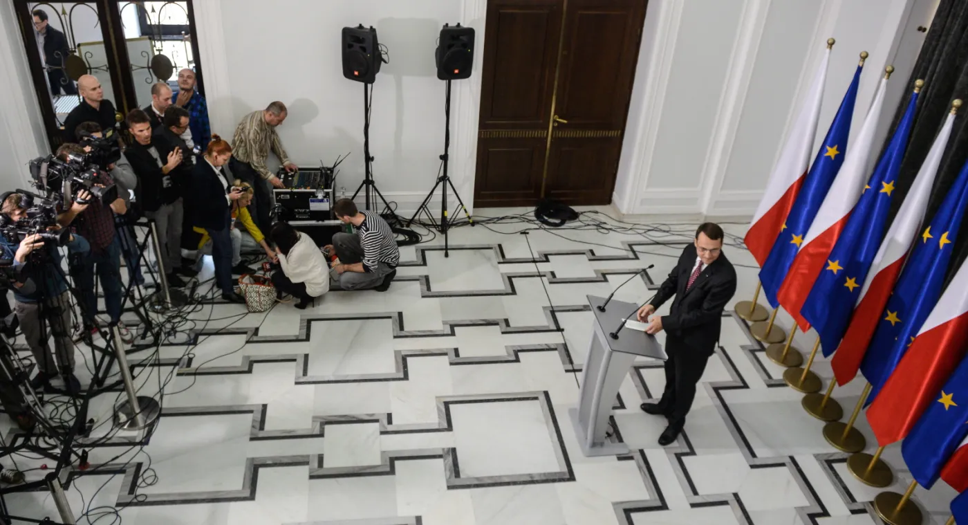 Radosław Sikorski w Sejmie