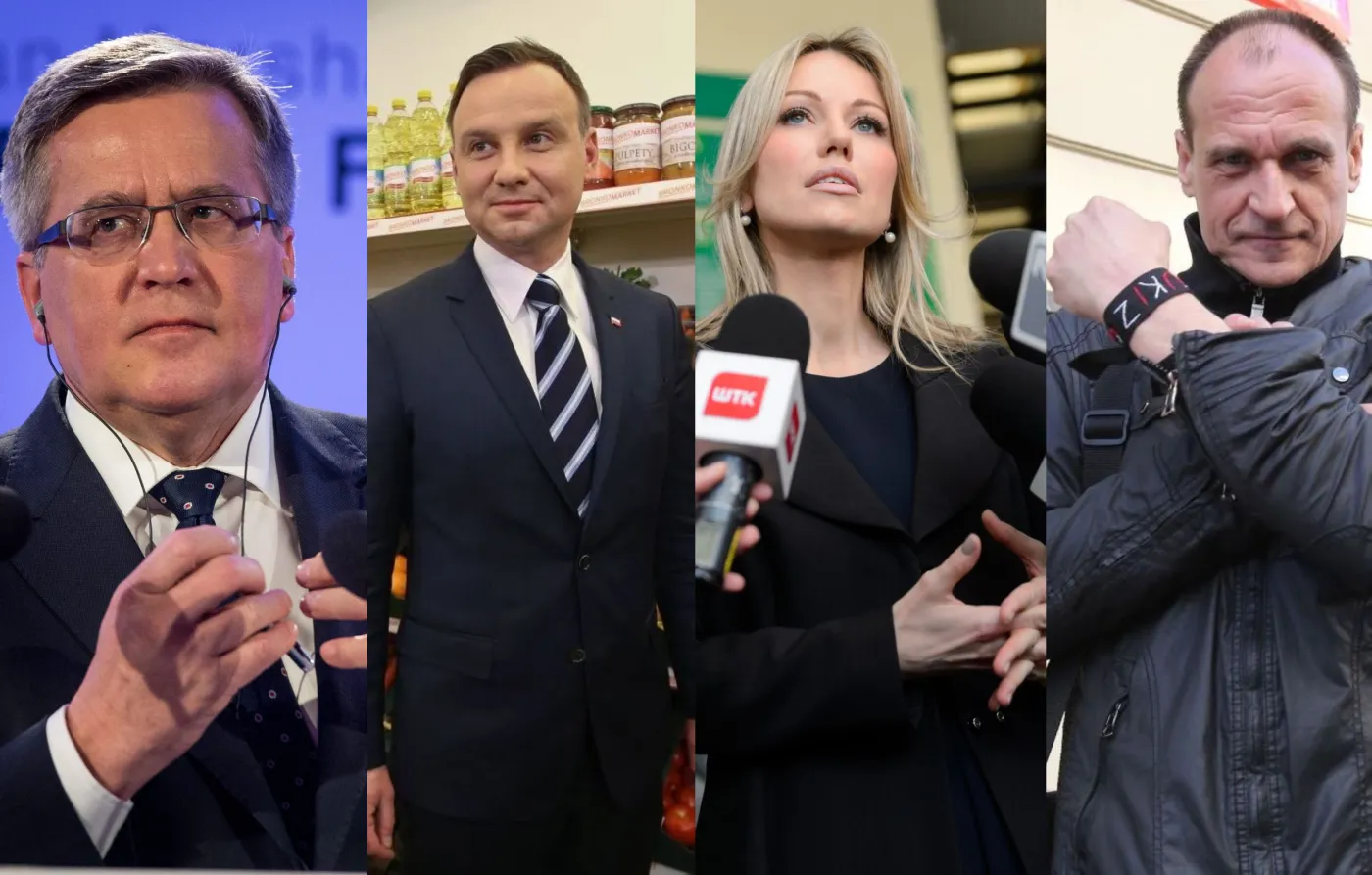 Komorowski i Duda tracą. Zyskuje Ogórek. Najnowszy SONDAŻ