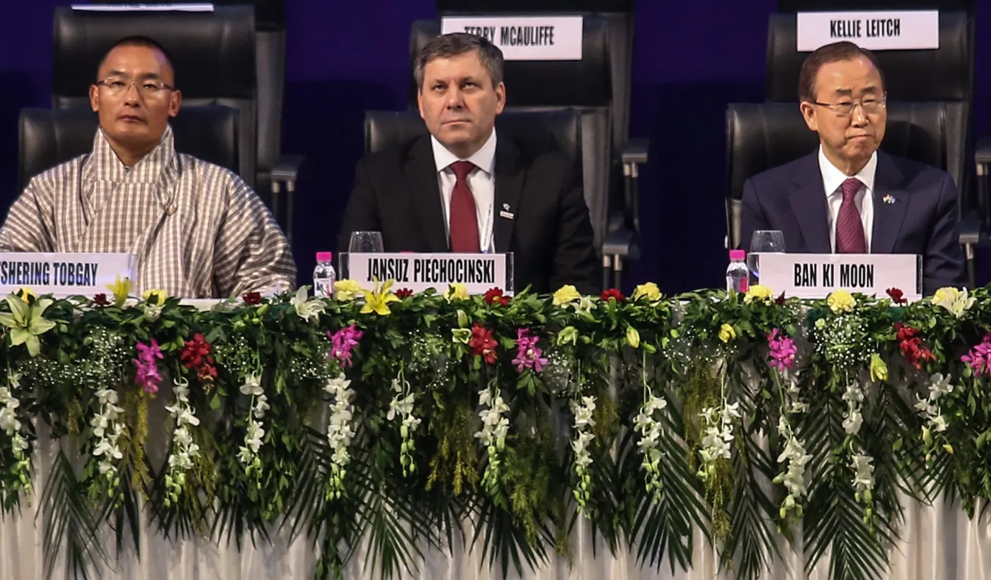 Janusz Piechociński w Indiach
