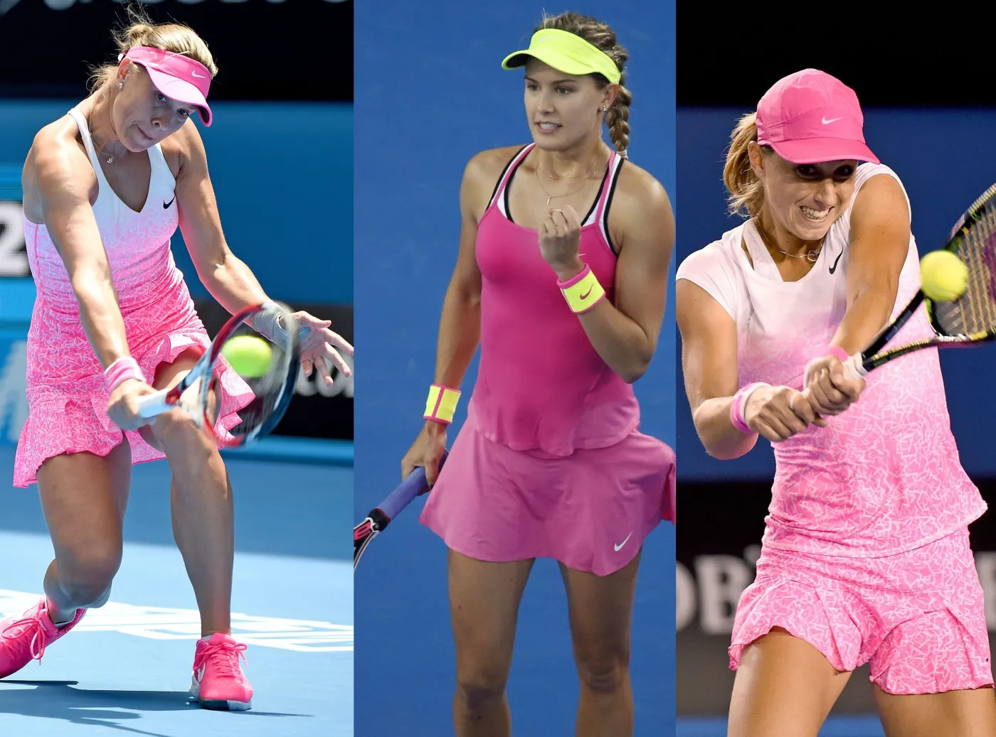 Australian Open: Tenisistki w tym roku postawiły na róż. ZDJĘCIA