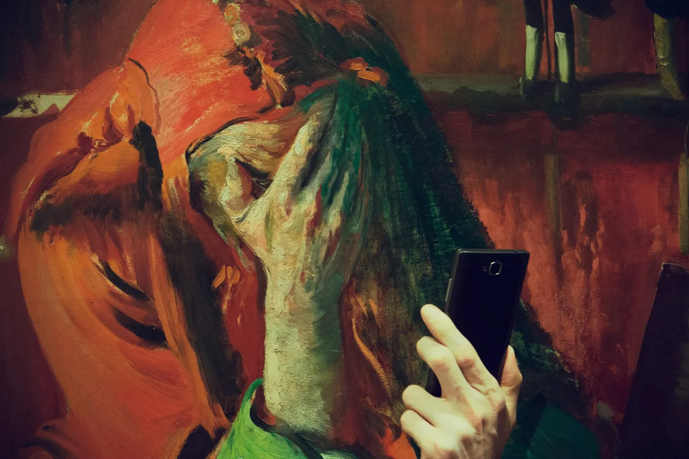 Leon Wyczółkowski, "Stańczyk", 1898 (Fot. Bartosz Cygan, Jacek Złoczowski, Pracownia fotograficzna MNK)