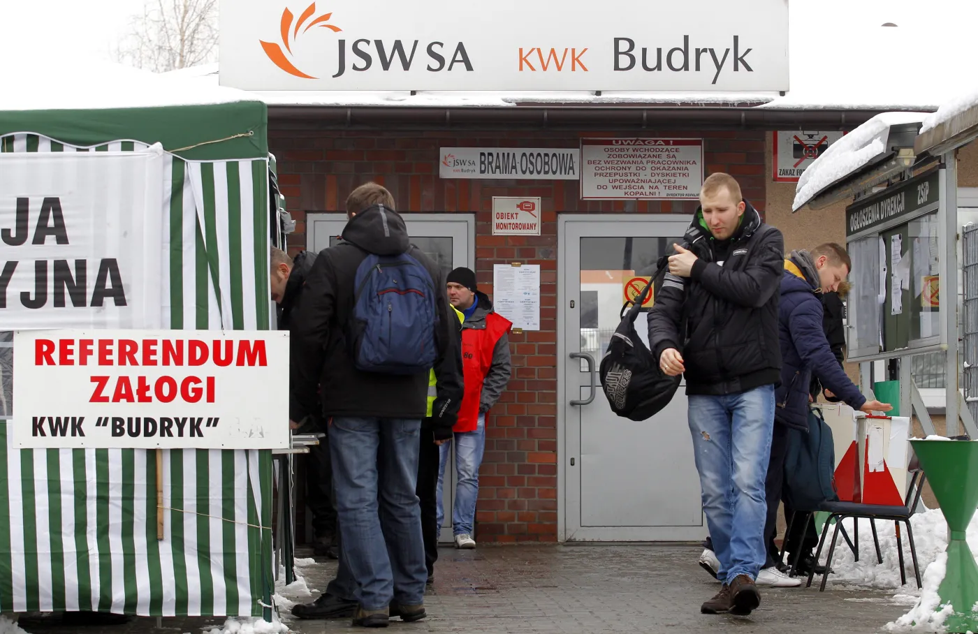Referendum w kopalni Budryk