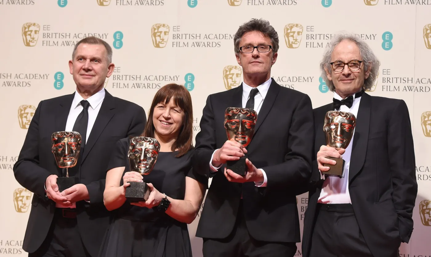 ‪P‬roducenci‪ Piotr Dzieci‬oł i‪ Ewa Puszczy‬ń‪ska‬, reżyser‪ Pawel Pawlikowski ‬oraz ‪produce‬nt‪ Eric Abraham‬