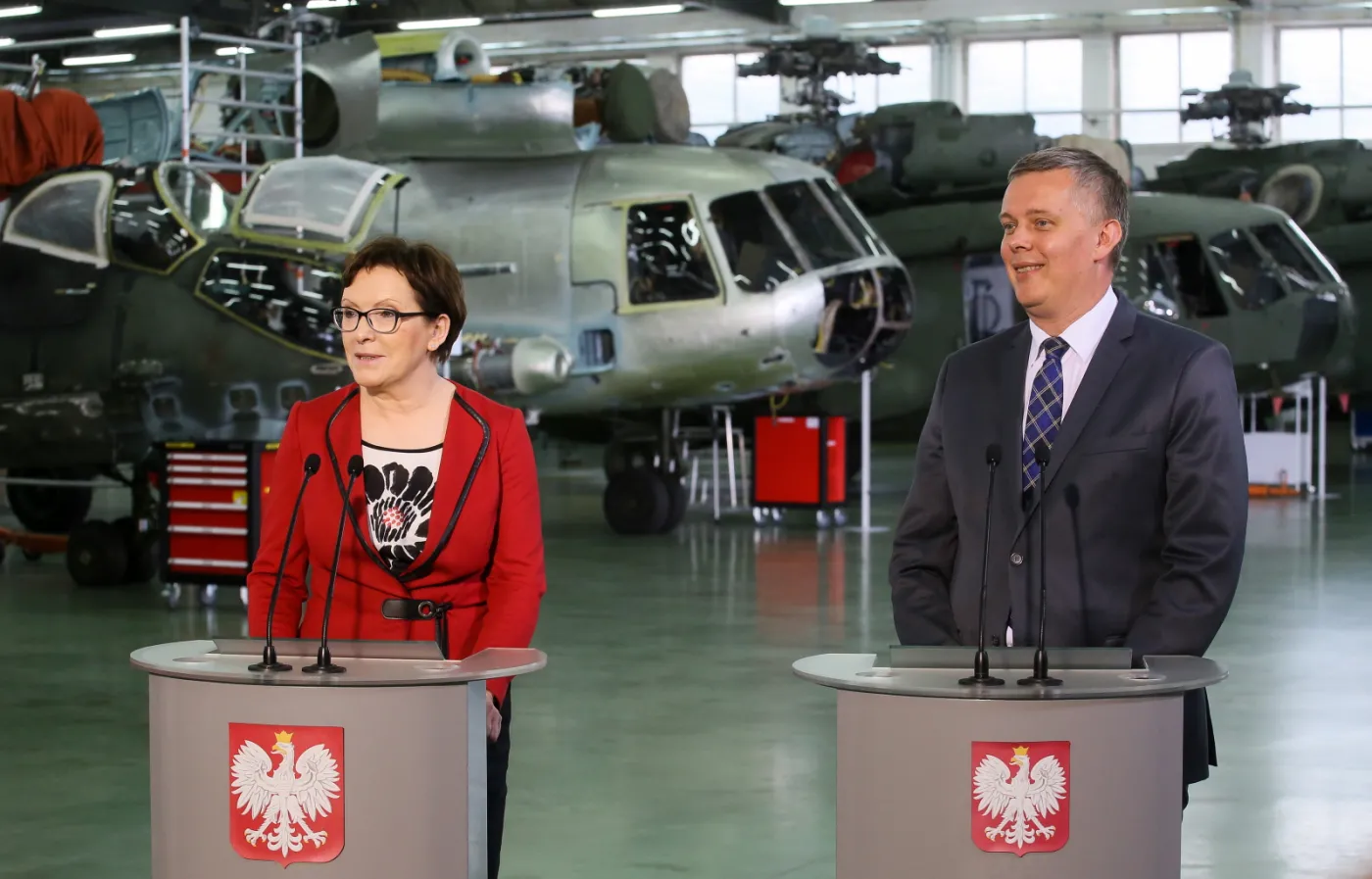 Ewa Kopacz i Tomasz Siemoniak