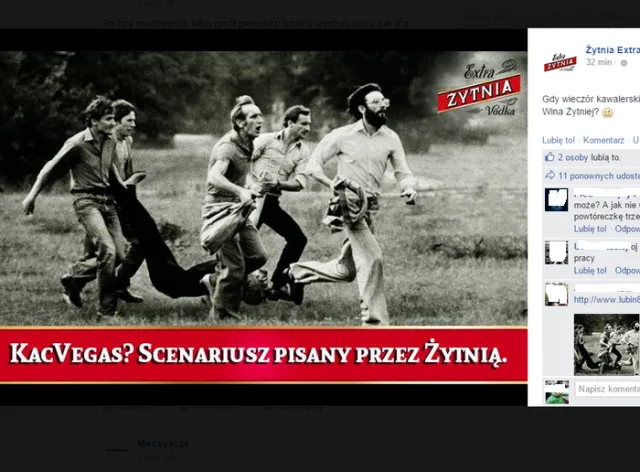 Fotograf oburzony wykorzystaniem w reklamie wódki zdjęcia umierającego mężczyzny