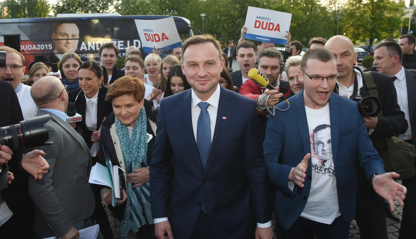 Beata Szydło i Andrzej Duda