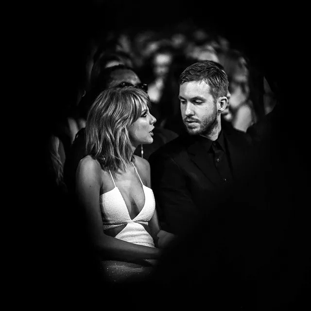 Taylor Swift w ramionach Calvina Harrisa. Najlepsze ZDJĘCIA z BMA 2015
