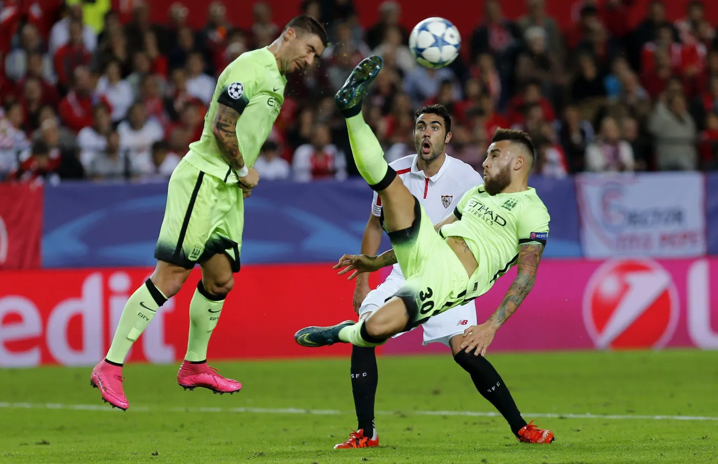 Liga Mistrzów: Manchester City pokonał Sevillę i awansował do 1/8 finału