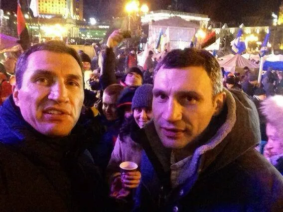 Władimir i Witalij Kliczko