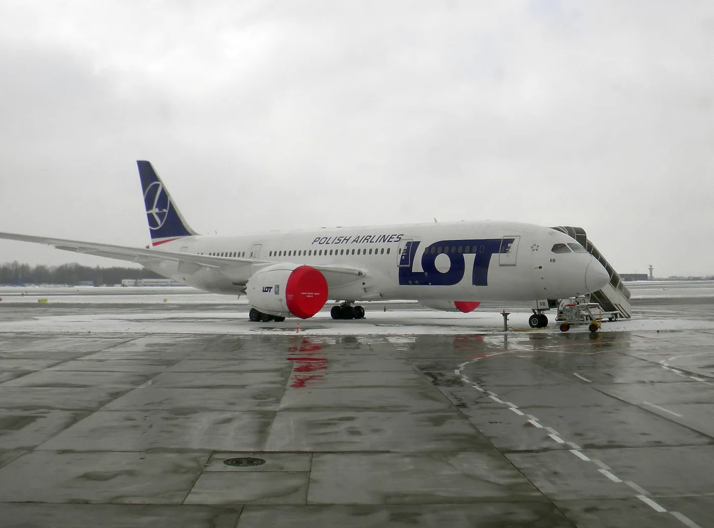Dreamliner 787 w barwach LOT
