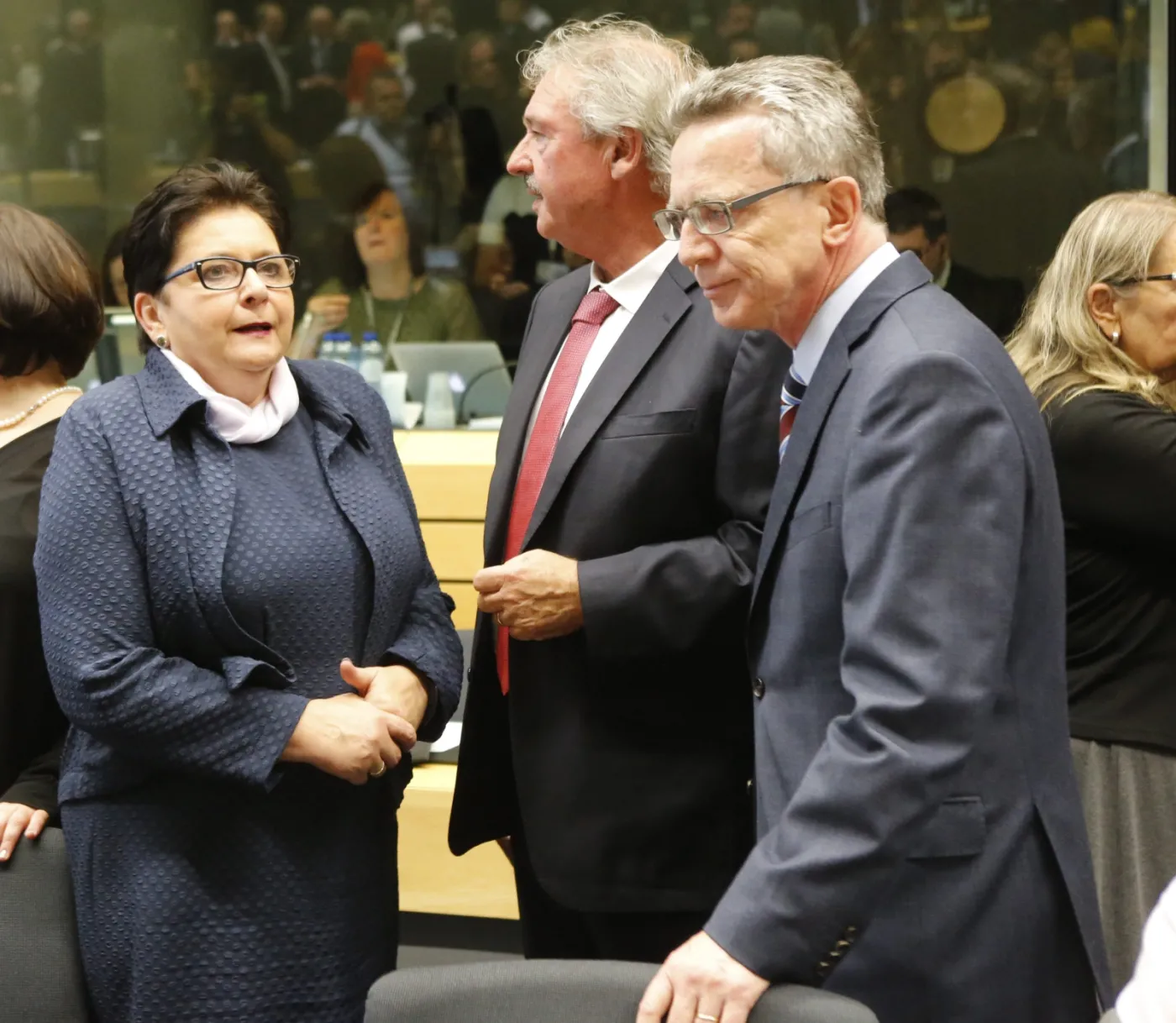 Teresa Piotrowska w Brukseli
