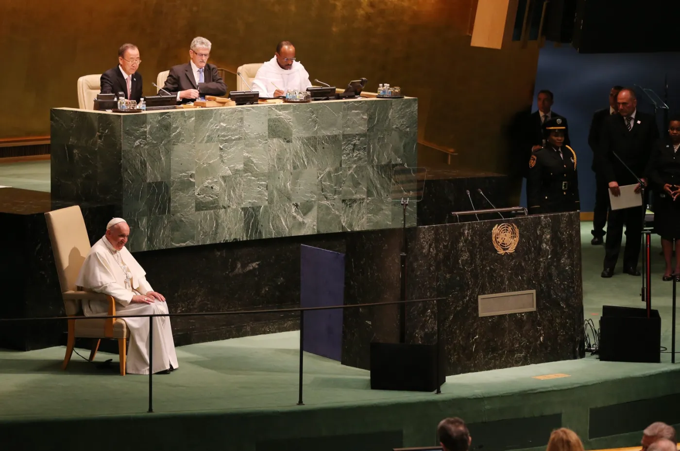 Papież Franciszek w ONZ o działaniach na rzecz środowiska i wykluczonych