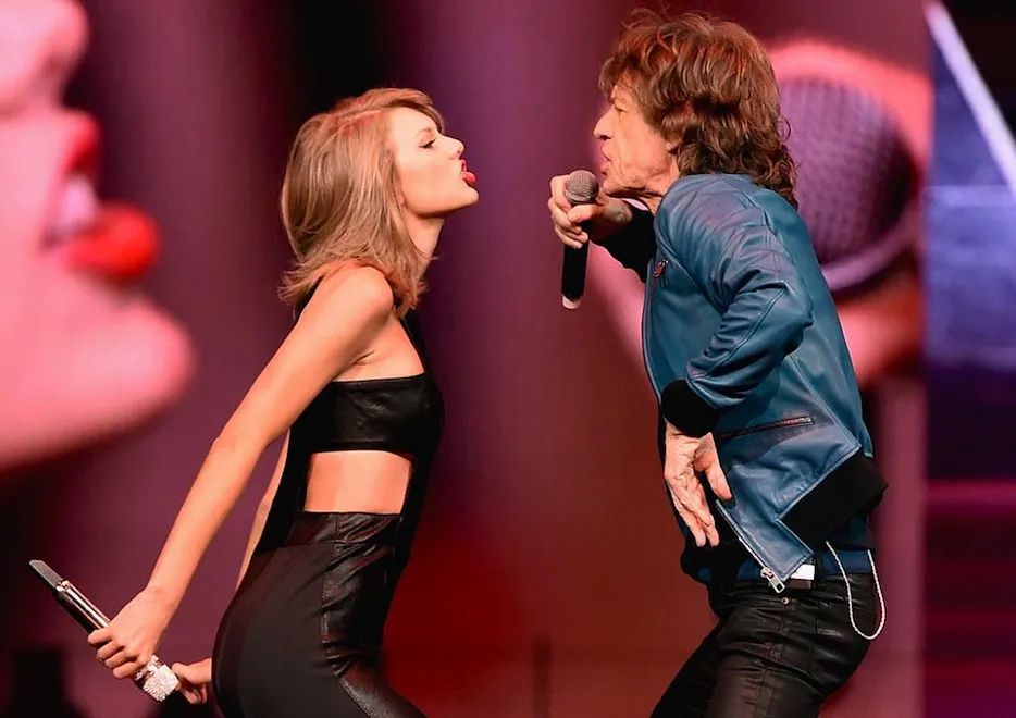 Mick Jagger i Taylor Swift