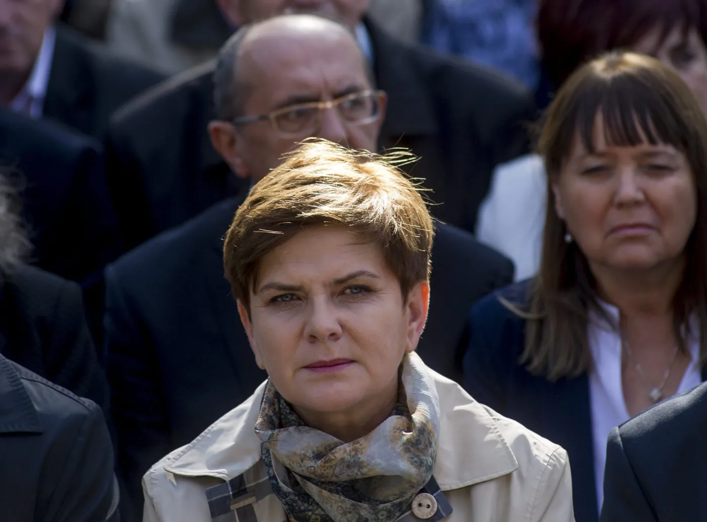 Beata Szydło w sanktuarium św. Andrzeja Boboli w Strachocinie