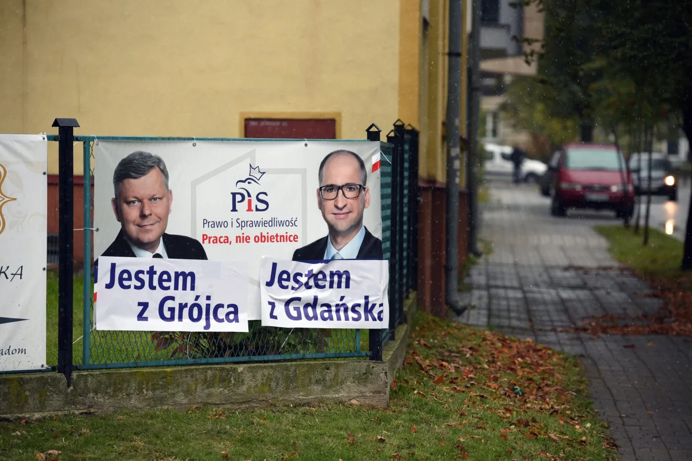 Plakaty wyborcze w Radomiu