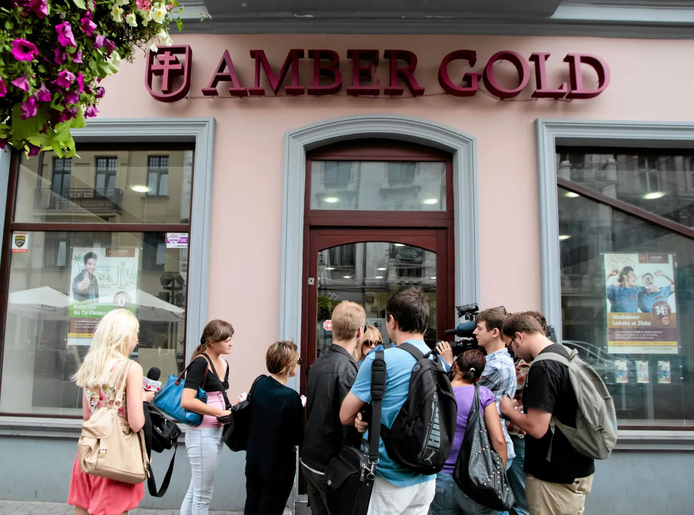 Placówka Amber Gold przy ul. Piotrkowskiej w Łodzi