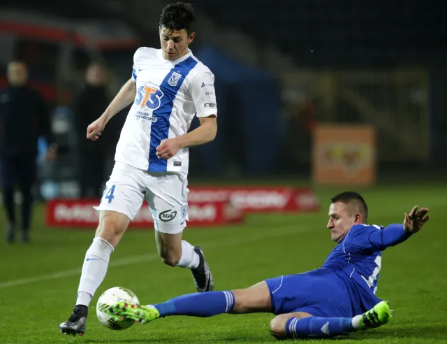 Ekstraklasa: Lech wypunktował "Niebieskich". Mistrzowie Polski wygrali z Ruchem