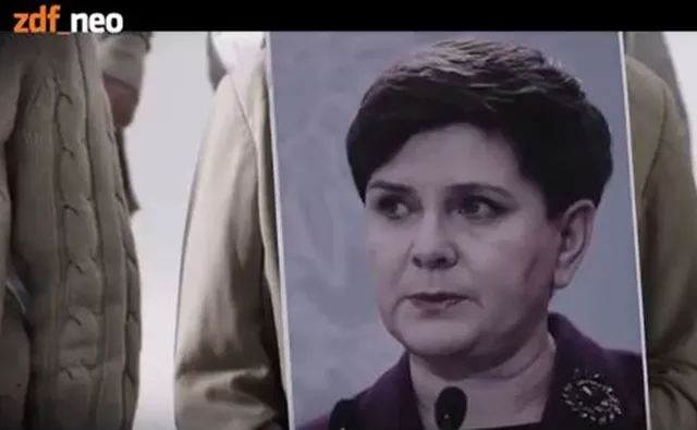 Antynazistowski klip niemieckiej stacji. Premier Szydło wśród negatywnych bohaterów. WIDEO