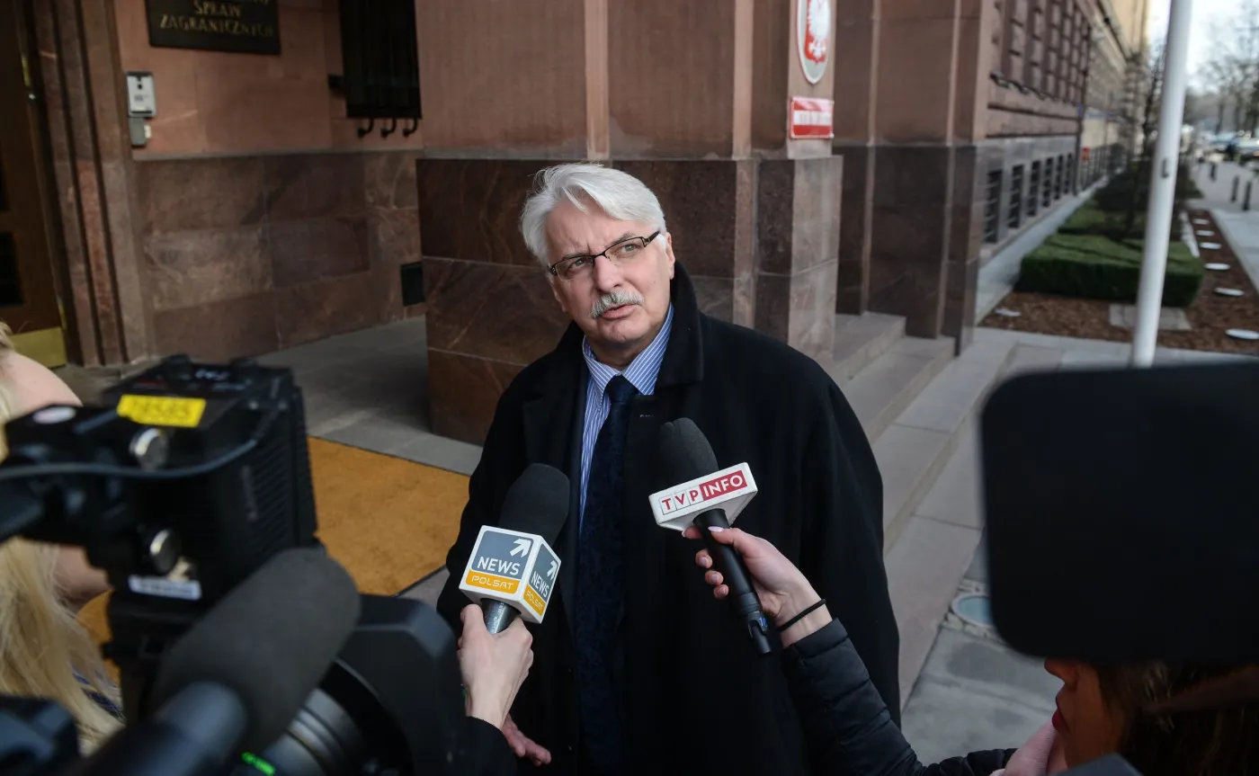 Minister Witold Waszczykowski
