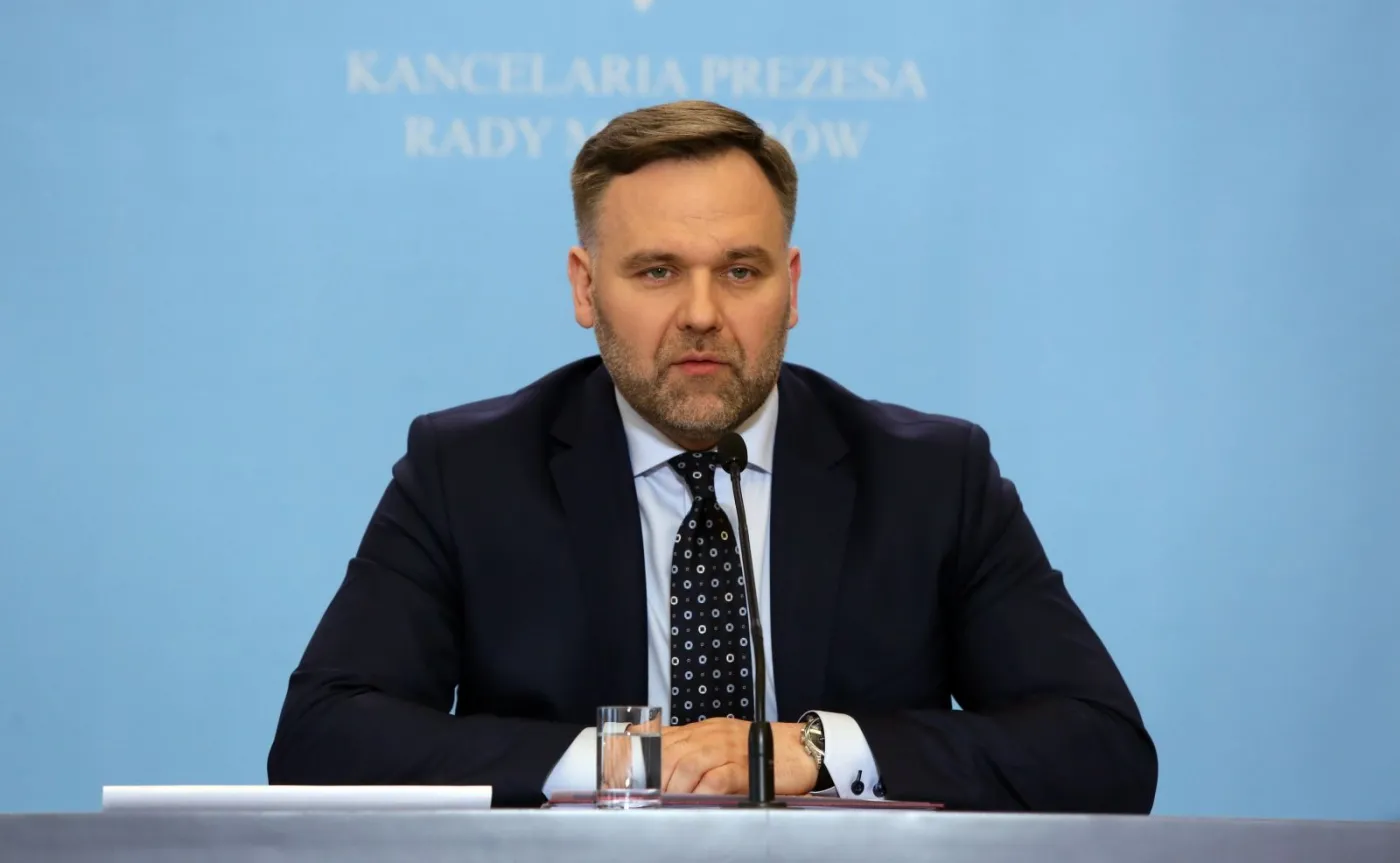 Minister skarbu państwa Dawid Jackiewicz