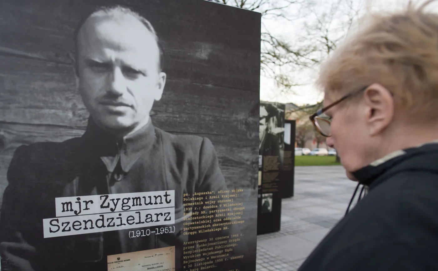 Uroczystości pogrzebowe maj. Zygmunta Szendzielarza