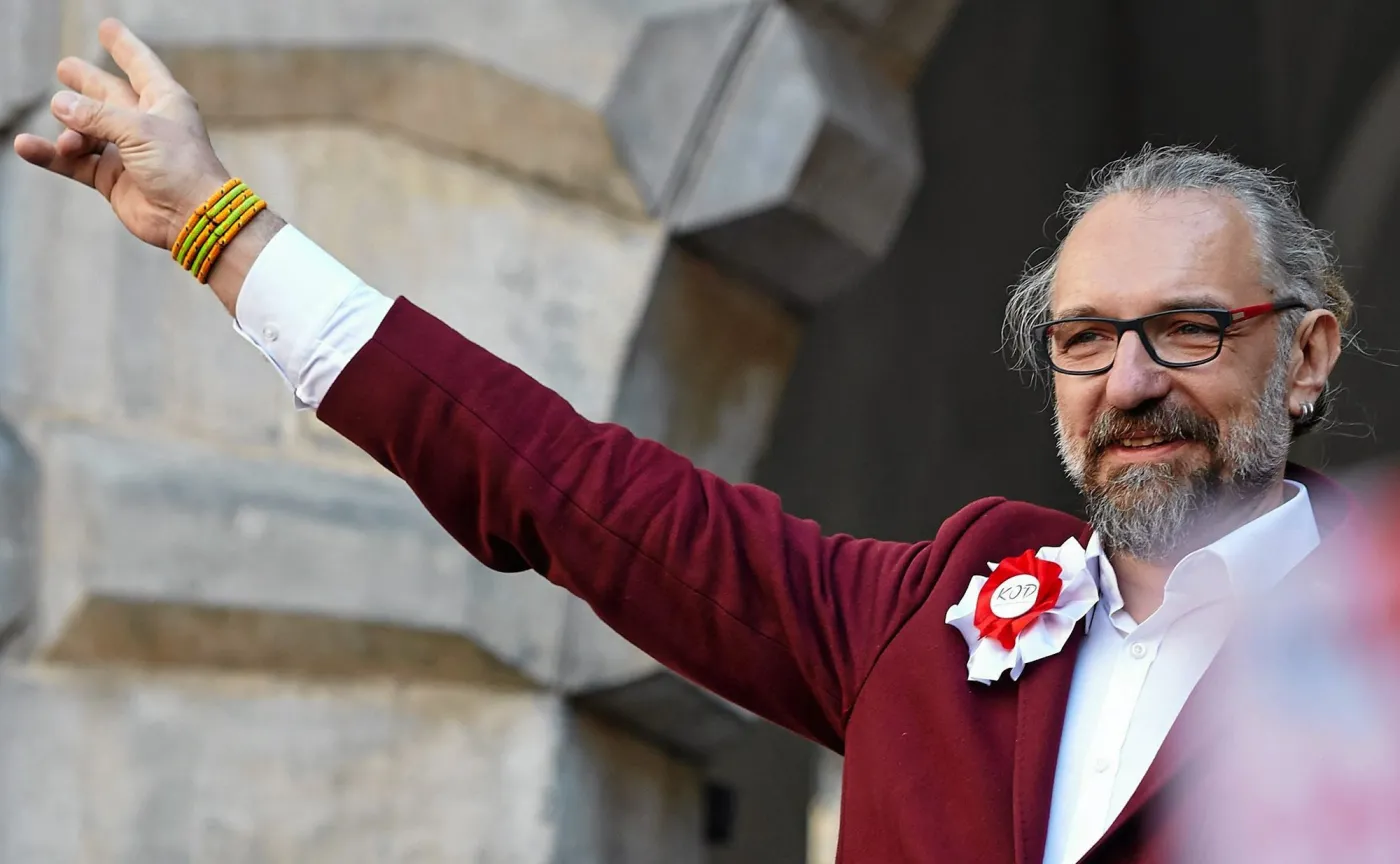Mateusz Kijowski, lider KOD