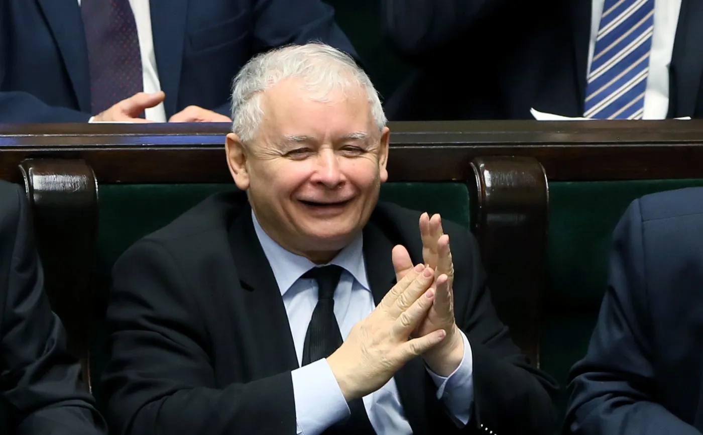 Jarosław Kaczyński w Sejmie