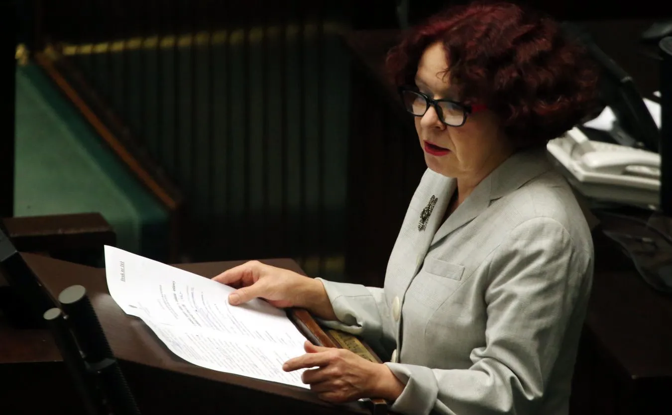Posłanka PiS Elżbieta Kruk