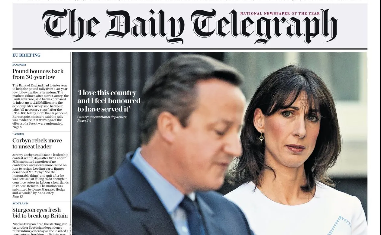 "The Daily Telegraph" – Narodziny nowej Brytanii