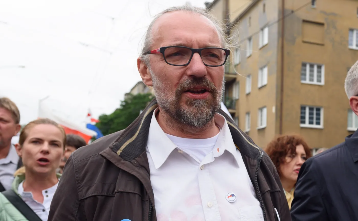 Lider KOD Mateusz Kijowski 